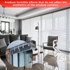 10PCS Clear Plastic Valance Clips for Horizontal Mini Wood Blinds