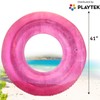 Playtek - Anillo Flotante Gigante para Piscina, Tubo de natación