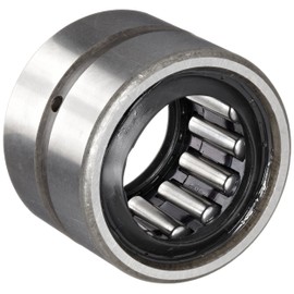 Koyo HJ-162416.2RS Needle Roller Bearing, Heavy Duty, HJ Type, Open End, Double Sealed, Oil Hole, Steel Cage, Inch, 1" ID, 1-1/2" OD, 1" Width, 3800rpm Maximum Rotational Speed, 7300lbf Static Load Capacity, 5680lbf Dynamic Load Capacity