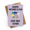 Love You Loads, Mother's Day Card, Mother's Day Card, Funny