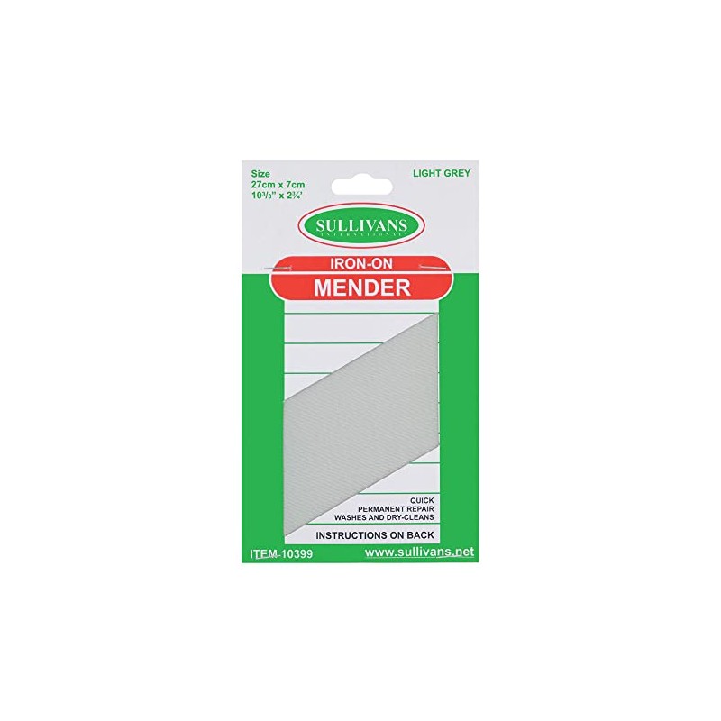 Sullivans Iron On Mender, 27 cm Length x 7 cm