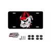 BLVD Georgia Bulldogs, License Plate New Car Tag Metal Aluminum,