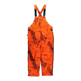 Gamehide Deerhunter Blaze Orange Camo Bib (Naked North Blaze Orange Camo, 2X-Large)