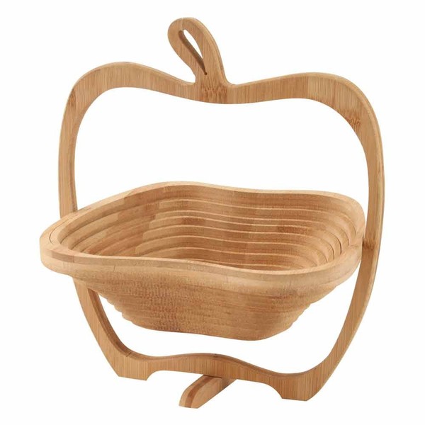 Small Hamper Folding Hamper, Bamboo Basket Trivet, Tangerines Container Snack Container Bread Container banbu-basuketto Large