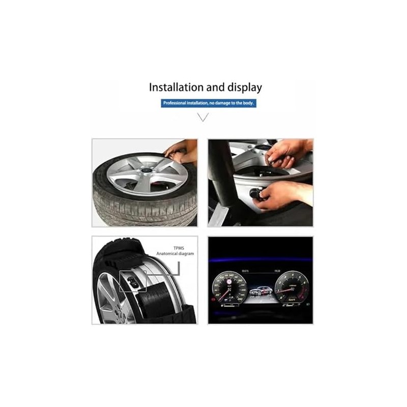 Sensor TPMS para Hyundai Creta 2021-2024, Sensor de presión de