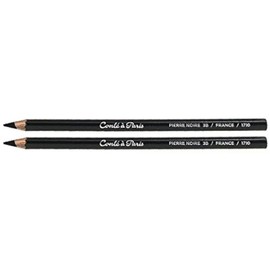 Conté à Paris Artists' Pencils Pierre Noire 3B (Pack of 2)