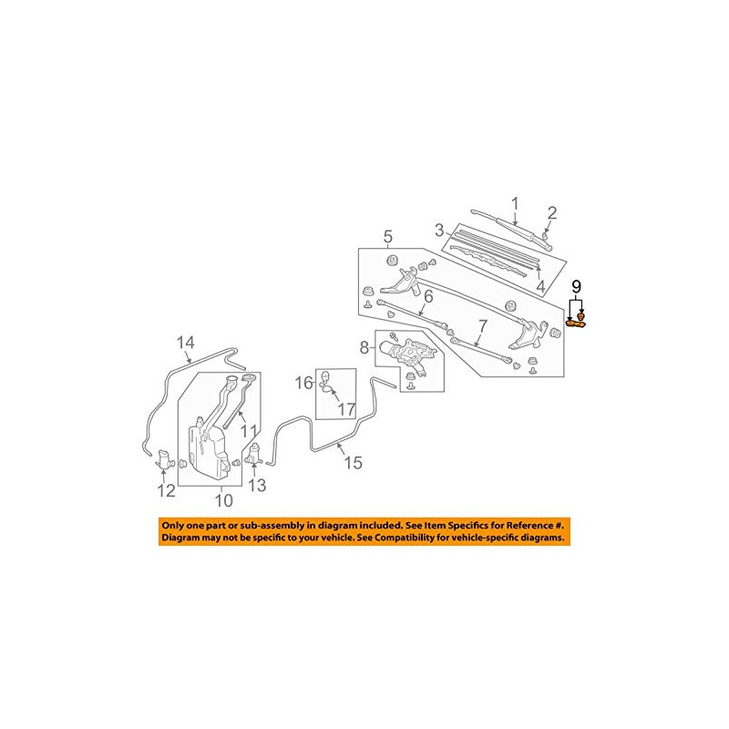 Genuine Honda Parts Link ASSY. (A) Element Part Number 76520-SCV-A01