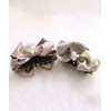Vingtaine H7230-PK Pearl with Bijoux Ribbon Hair Claw Two Tone