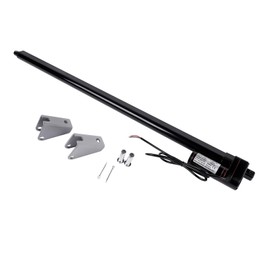 12V 30 Inch Stroke Linear Actuator Heavy Duty 440lbs/2000N IP65 Waterproof Electric Actuator Speed 0.31"/sec with Mounting Brackets for Home Industrial Automation, Electric Sofa AKWH