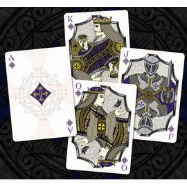Bicycle Stronghold Sapphire Playing Cards Standard Poker Deck by Gamblers Warehouse