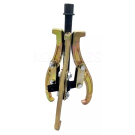MXSALES 10" GEAR FLYWHEEL PULLEY REMOVAL 3 JAW HOOK PULLER Drop Forged Heavy Duty JAWS