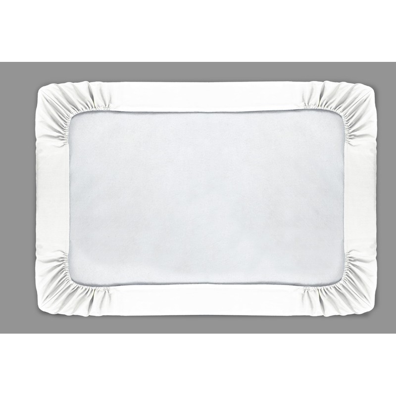 CHARKHAH Polycotton Fitted Sheet for Single Double King Super King
