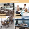 Premium Clear Soft Glass Table Top Bumper, Anti Slide and