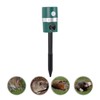 Ultrasonic Solar Animal Repeller Professional LED Solar Powered Bird Repeller