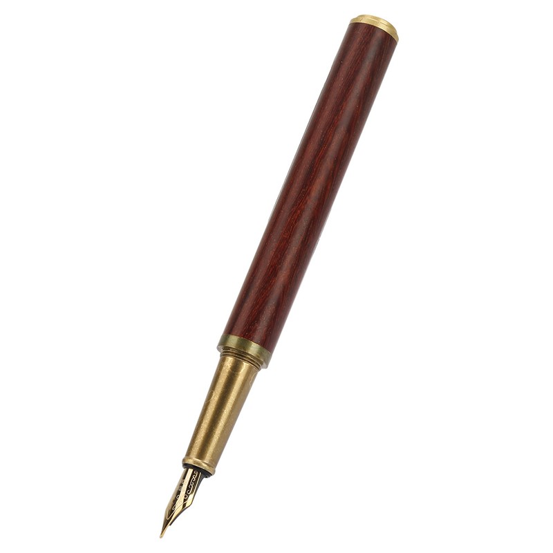 High End Luxurious Red Sandalwood Writing Pen Students Gift Office