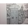 Auburn "Toomer's Corner" pen and ink 11"x14" print