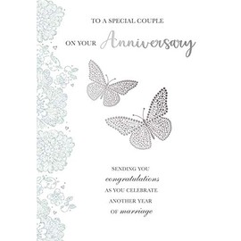 Regal Publishing Classic Special Couple on Your Annivesary Card - 9 x 6 inches, C80786