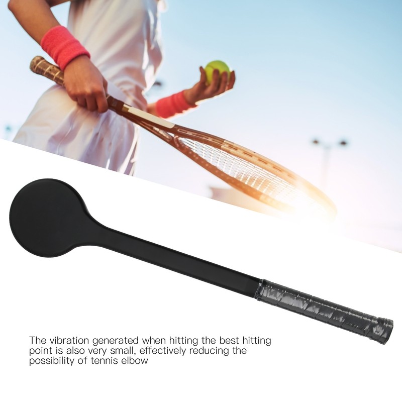 Tennis Racket Carbon Pointer Spoon Accurate Batting Training Aid Tennis