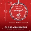Engagement Ornament - Unique 2025 Engagement Gift for Couples, Celebratory