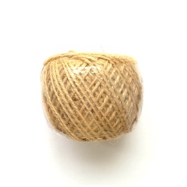 LWR CRAFTS 1.5mm Jute Cord 225 Feet Per Pack (Natural)