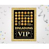 12 Invitation Cards with 12 Envelopes for Birthday VIP Adults