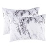 Wake In Cloud - Pack of 2 Pillow Cases, Black