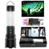 Flashlights High Lumens Rechargeable-100,000LM Super Bright Tactical LED Flashlight,Powerful USB
