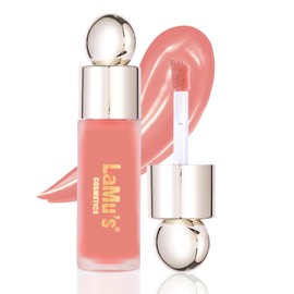 LaMu'S COSMETICS Soft Pinch Weightless Liquid Blush, Long-Lasting Beauty Natural Waterproof Face Liquid Blush For All-Day Wear (Joy-Nude Pink, 0.25fl.oz/7.5ml)