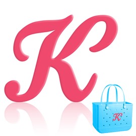 MOFXWHE Letter Charms for Bogg Bag, Alphabet Lettering Accessories, Decorative Bogg Bag Charms Compatible with Bogg Bag Original All Models, Alphabet 3D Letters for Personalizing Handbag DIY