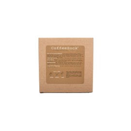 CoffeeSock Travel Style - The Original Reusable Coffee Filter- GOTS Certified Organic Cotton Reusable Coffee Filters