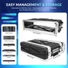 MUZNOTE 2U ABS Rack Case Shallow 8" Depth, 19" Rackmount