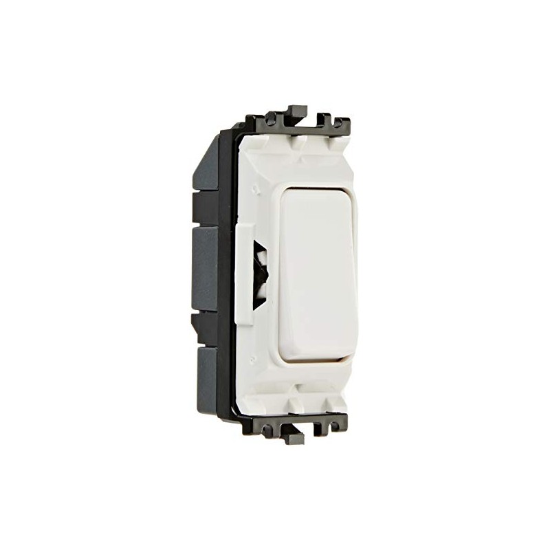 MK (ELECTRIC) Edge 10 Amp SP 1 Way White Switch