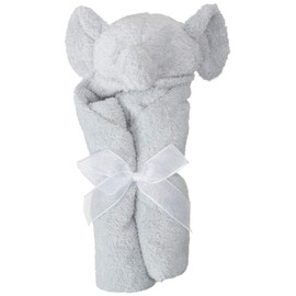 Angel Dear Cuddle Twins Blankie, Grey Elephant