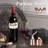OWO Stainless Steel Wine Bottle Stopper, Reusable Wine Saver with