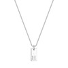 Yimofy Initial Necklace for Women Stainless Steel Women's Dainty Letter