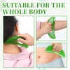 Large Neck Scraping Massager Resin, Body Gua Sha Tool with