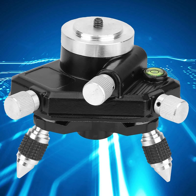 Laser Tripod Base Small, Laser Mount Tripod 360° Rotatable Levelling