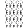 Swish Pincer Clips Pack of 20 Nickel Effect