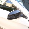 car-attention Carbon Fiber Rearview Mirror Cover Frame Cap For Benz