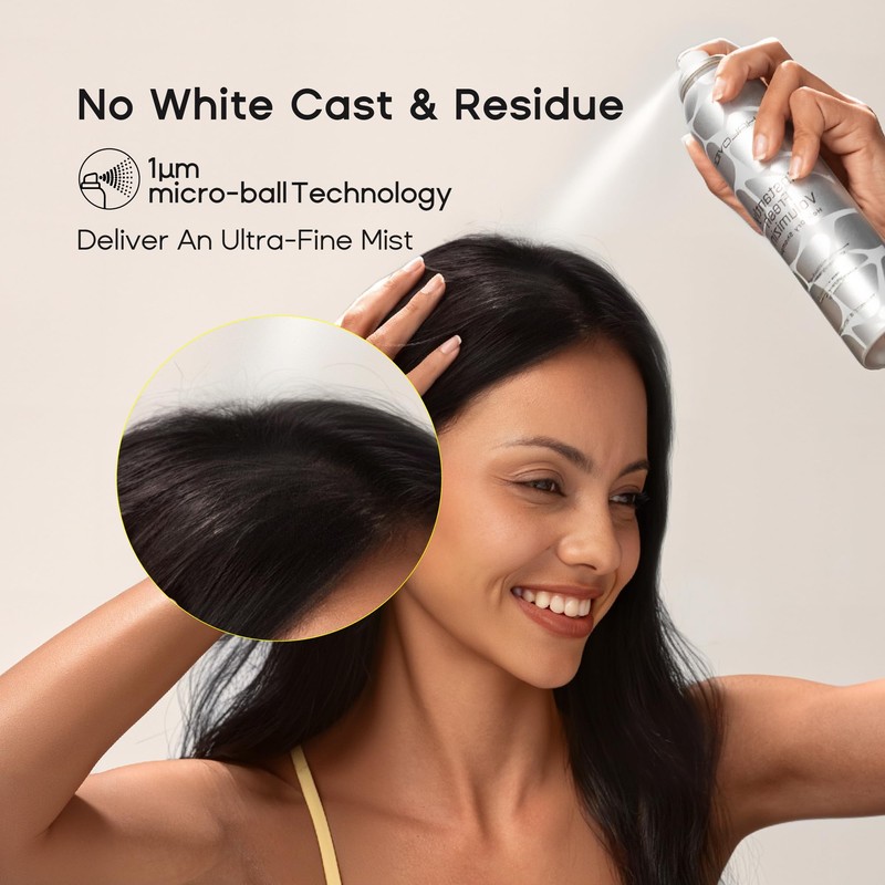 HALOVIDA Dry Shampoo for Women, Dry Scalp Shampoo Spray for