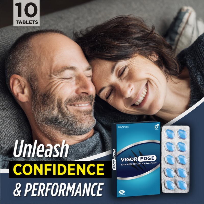 VIGOREDGE Fast-Acting Tablets for Men – Strong Male Supplement –