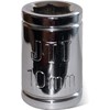 Johnson Tuff Tools, 10mm Socket, 3/8 Inch Drive, Chromium Molybdenum,