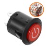 Kisangel Electric Button Start Switch Easy Install Electronic Switch for