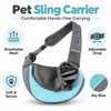 Breathable Dog Sling Carrier for Small Pets – Lightweight Mesh
