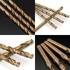Misuyue 4.2mm/0.165" M35 Cobalt Drill Bits, 6pcs Metal HSS Twist