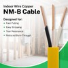 FIRMERST Solid Copper NM-B Cable 12/2 with Ground Electrical Wire