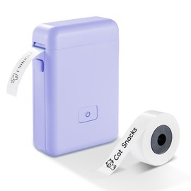 vretti Mini Sticker Maker Label Maker with Multiple Templates, HP2 Portable Bluetooth Label Printer for Storage, Shipping, Barcode, Mailing, Office, Home, Organizing