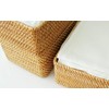 MUJI 47028454 Rattan Box with Handle, Stackable, Rattan (V) Approx.