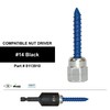 Everflow 8059957-25 3/8" Screw Vertically Threaded Rod Anchor Designed for