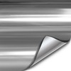 VViViD Silver Mirror Chrome Cast Vinyl Wrap Self-Adhesive Film Air-Release